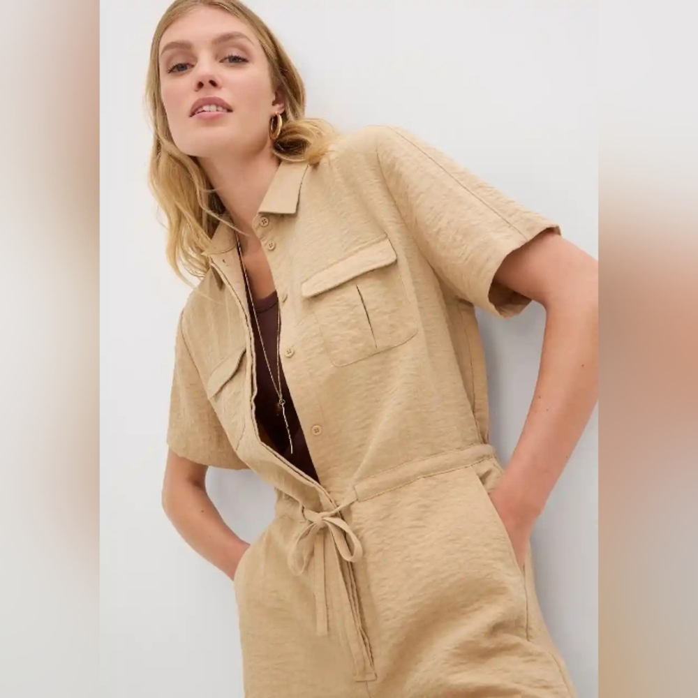 NWT GAP ROMPER Sz XS petite - Picture 7 of 16